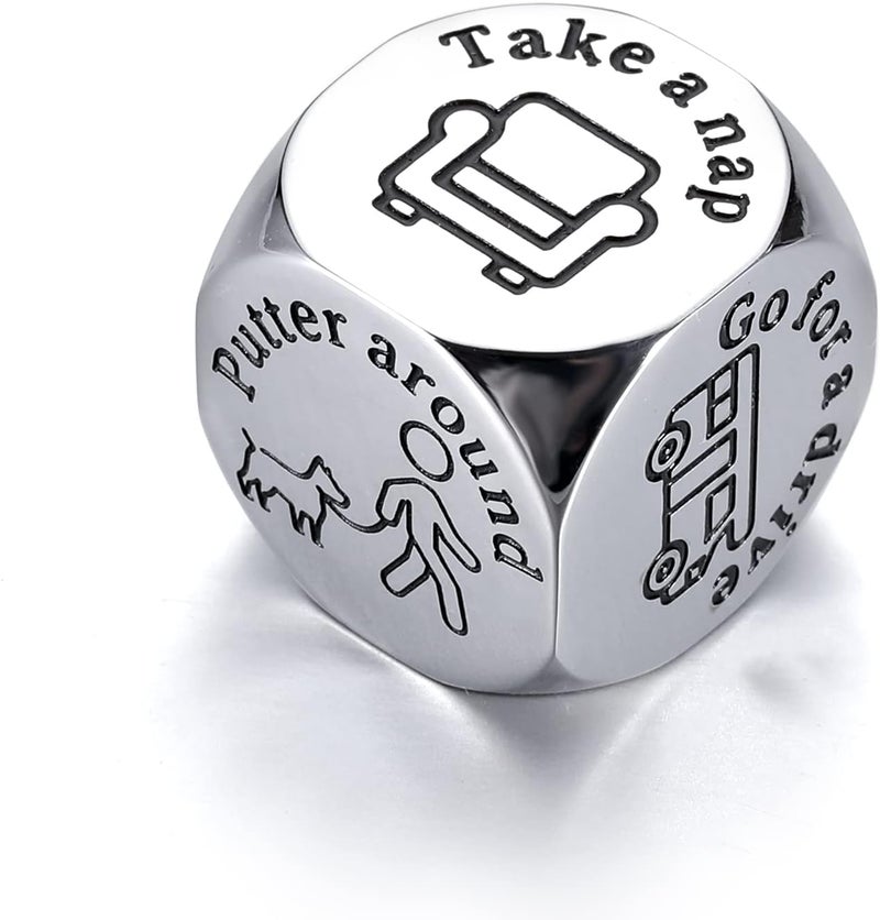 CYKARA Retirement Gifts for Women Men 2025 Funny Decider Dice Happy Retirement Gifts for Coworker Colleague Employee Appreciation Gifts for Retired Teacher Nurse Coach Going Away Leaving Gifts for Boss - Image 1